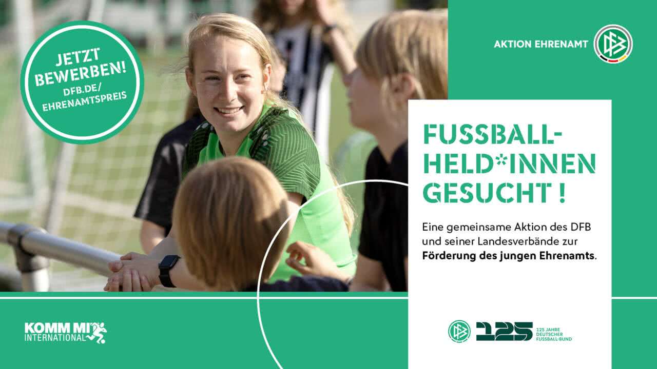 Junge Fußballhelden – Eure Chance auf Anerkennung!