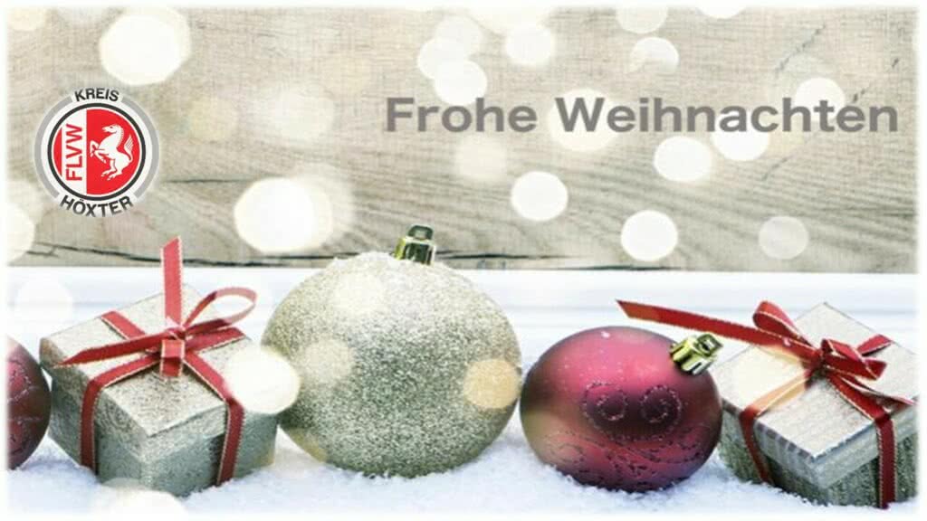 Weihnachtliche Gr&uuml;&szlig;e an die Vereine im FLVW Kreis H&ouml;xter