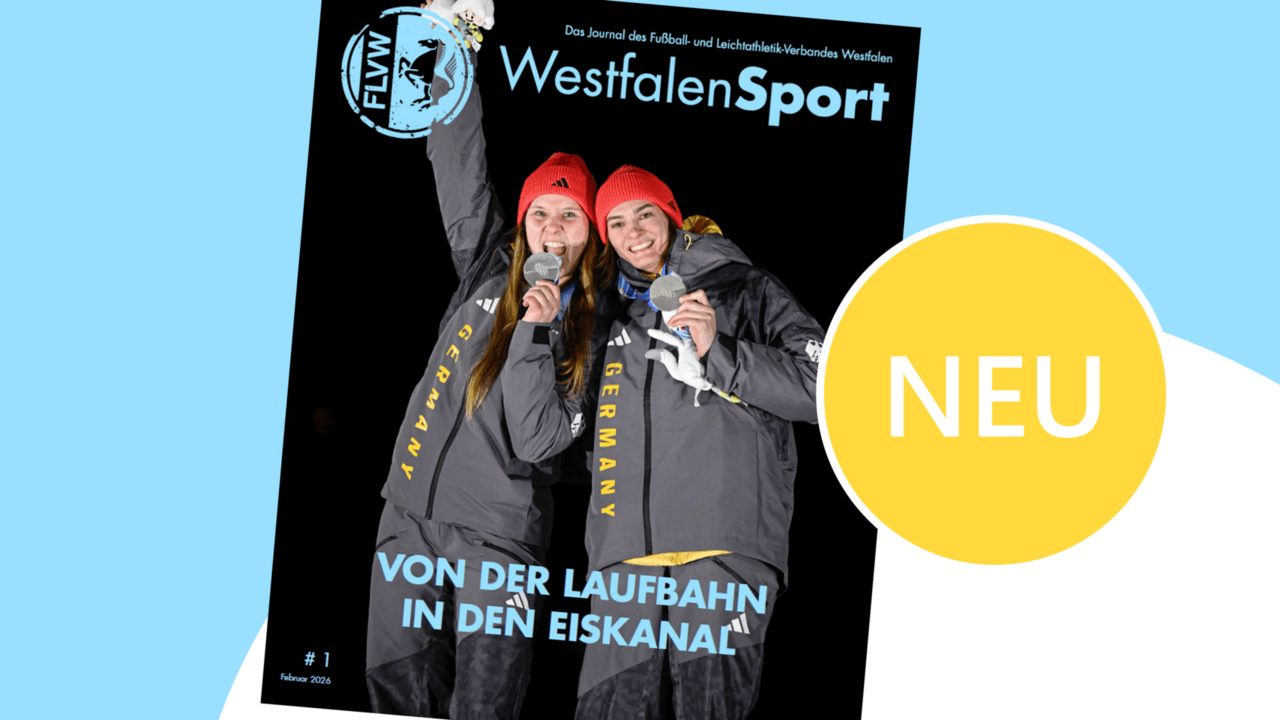 WestfalenSport 1/2026 ist online: Von der Laufbahn in den Eiskanal
