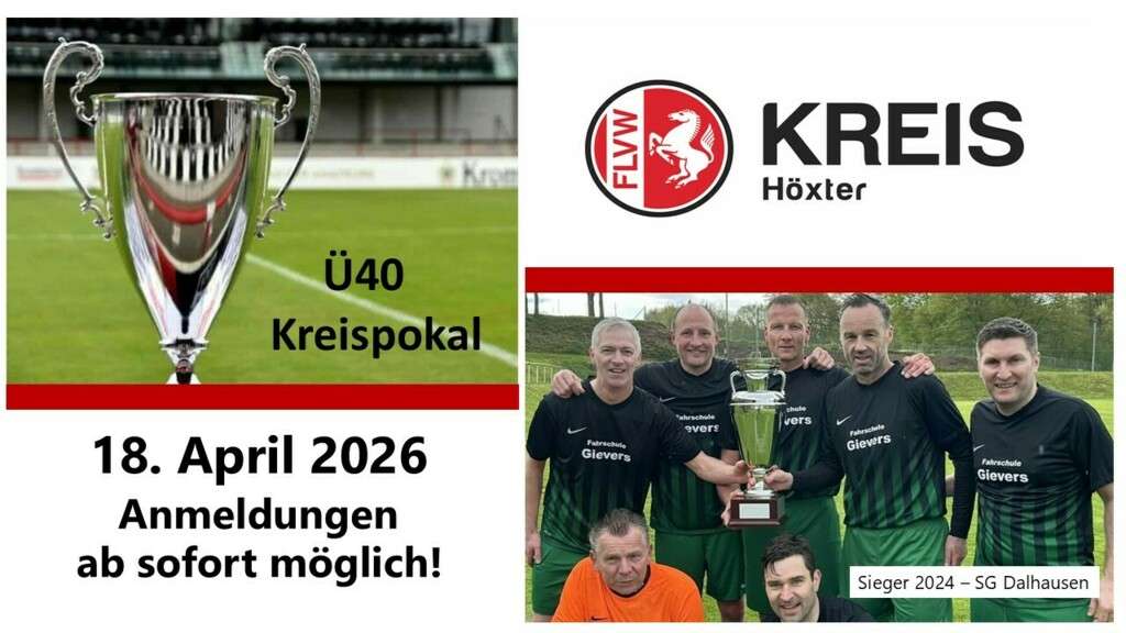 Ü40 Kreispokal Anmeldung