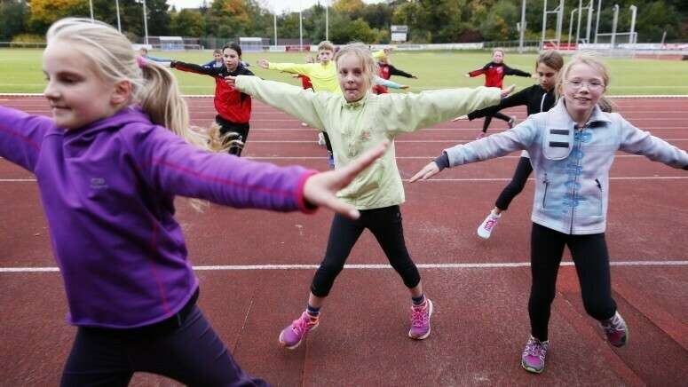 Kindertraining Leichtathletik
