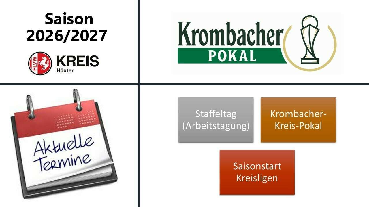 Termine zum Saisonstart 2026_27