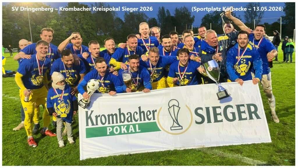 FLVW Kreis Höxter Sieger Krombacher-Kreispokal