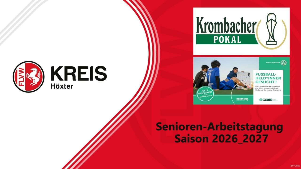 Aktuelles von der Senioren-Arbeitstagung zur Saison 2026_27